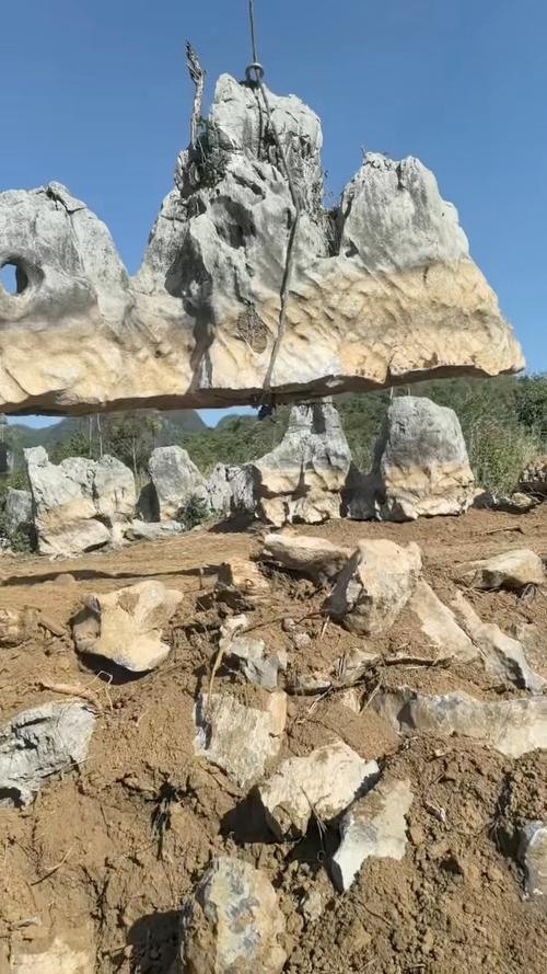 景观石 大型草坪石 靠山石
