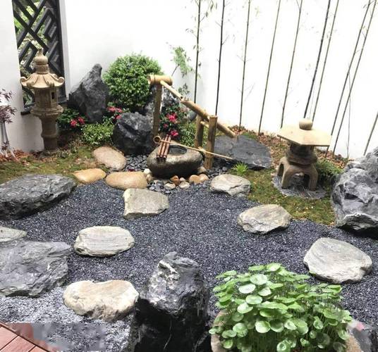 庭院中如何合理放置景观石？